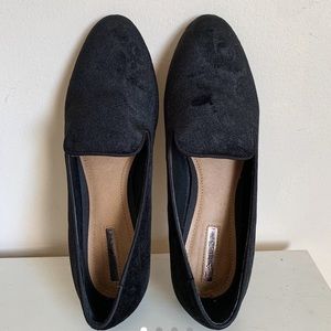 Tahari Velvet Loafers